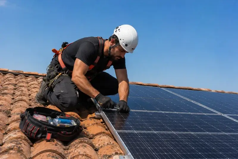 Maintenance et monitoring de panneaux solaires à Bouxwiller